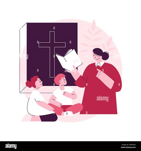 Christian Devotional Cartoon stock illustrations.